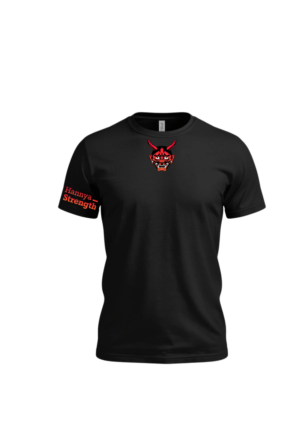 HANNYA BLACK ATHLETE TEE