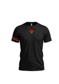 HANNYA BLACK ATHLETE TEE
