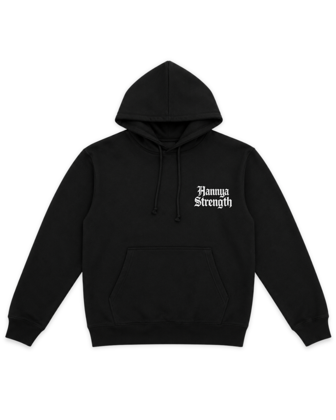 YAMI HOODIE — BLACK
